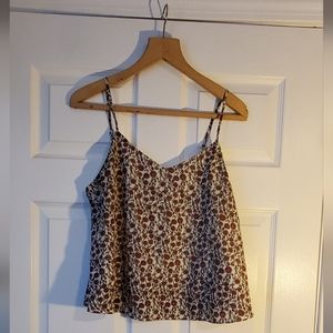 Floral tank top
